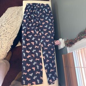 Kids Pajamas with Animal Print - Blue and Pink